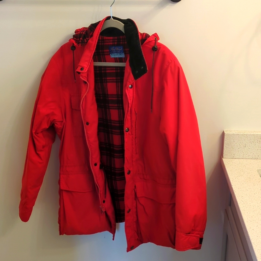 Men's vintage Pendleton winter coat. Sz M Thinsulate 3m